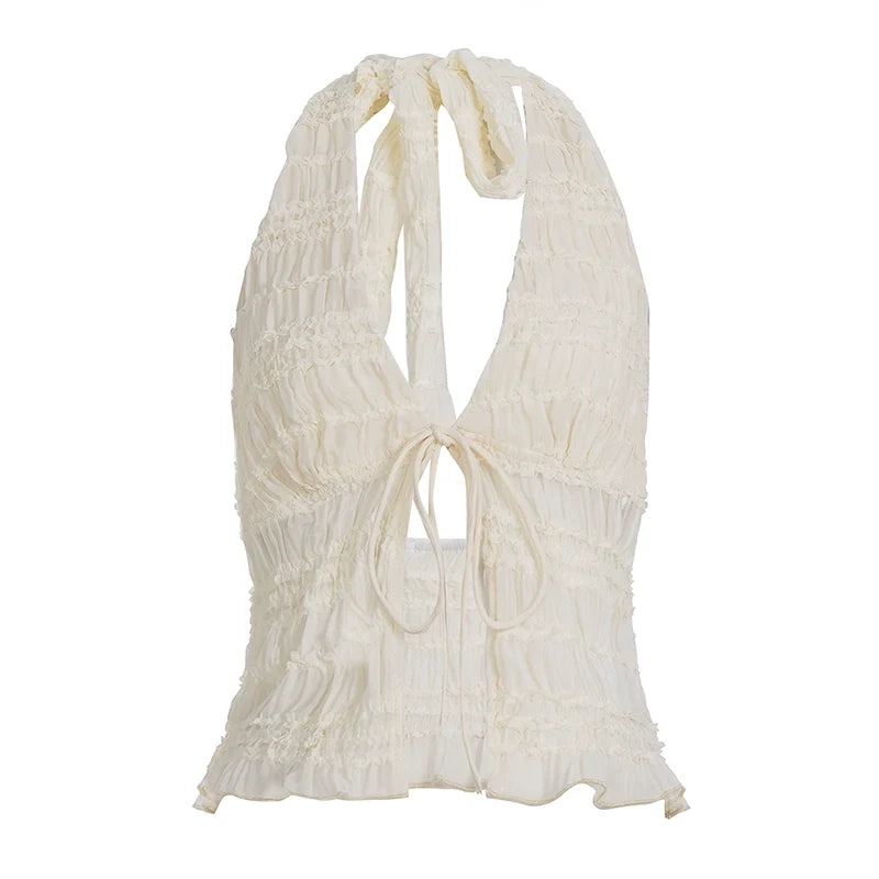 Lundyn Lace Halter Top