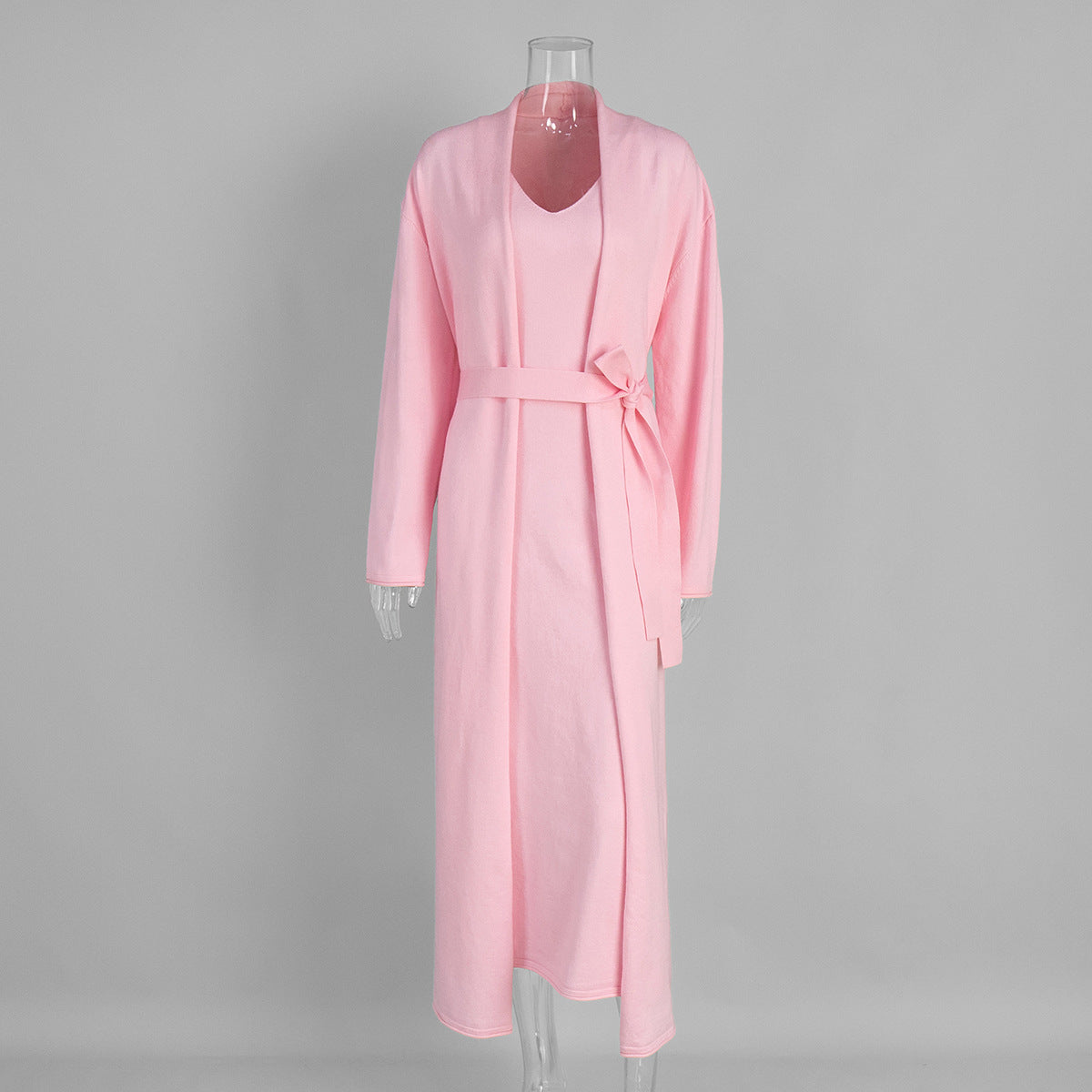 Xandria Knitted Lounge Dress Set