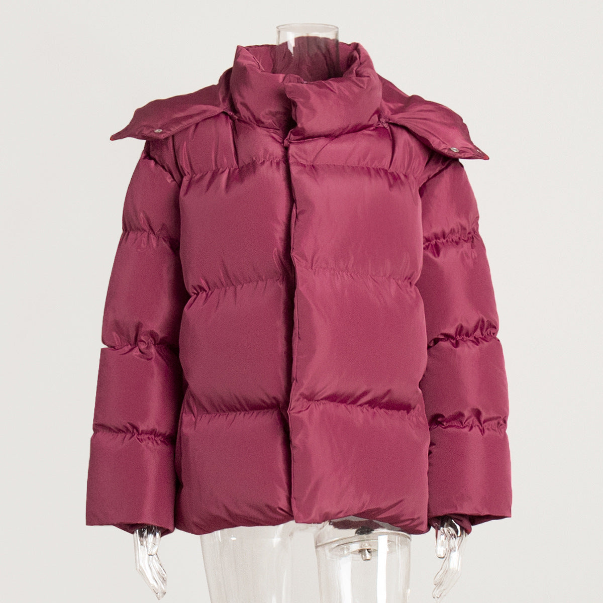 Lilyth Oversized Hooded Quilted Coat