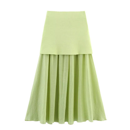 Renee Button Midi Skirt Set