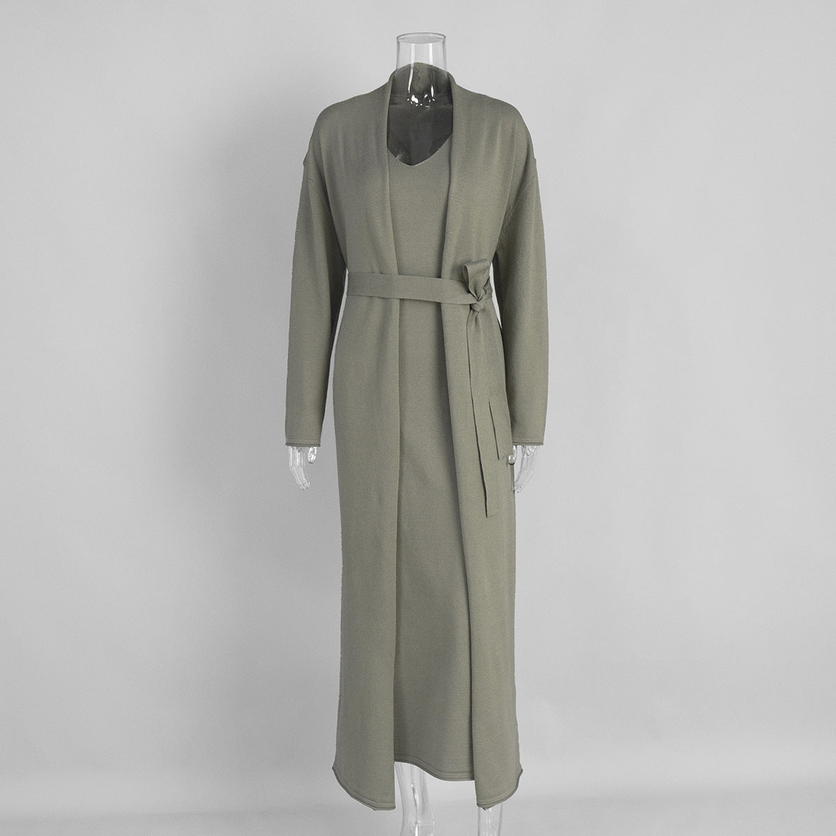 Xandria Knitted Lounge Dress Set