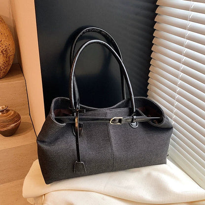 Leiana Colorblock Denim Tote