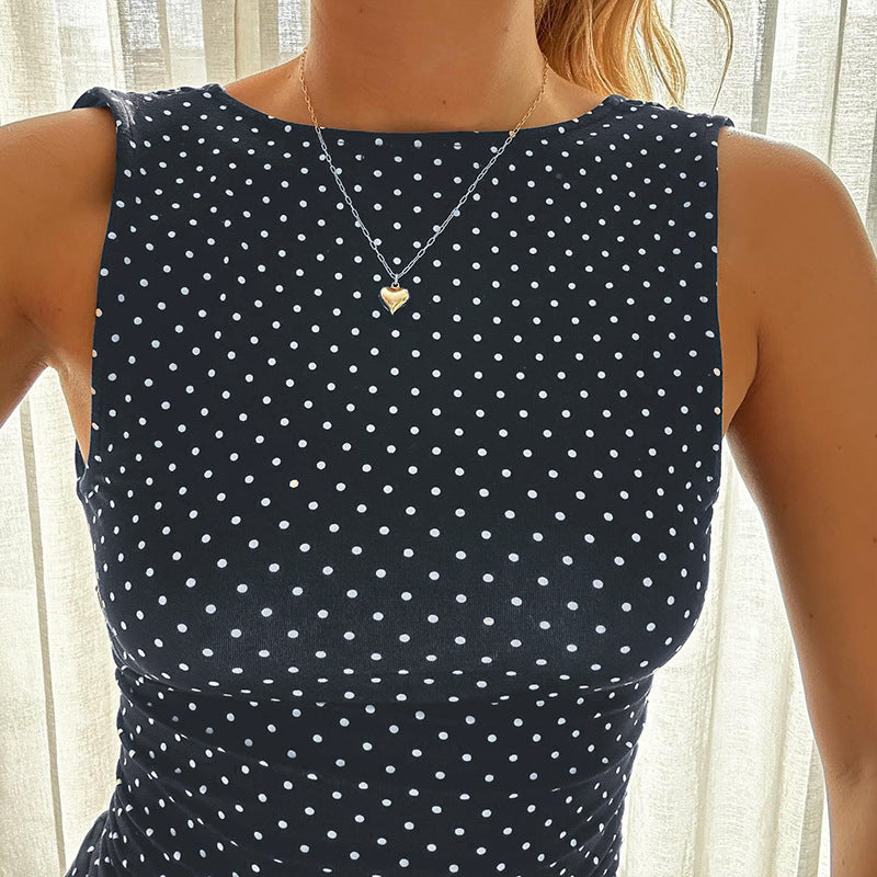 Swara Polka Dot Mini Dress