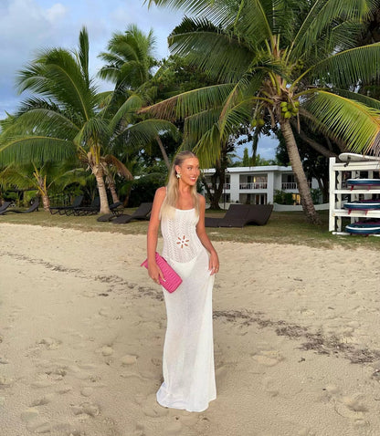 Romina Crochet Maxi Dress