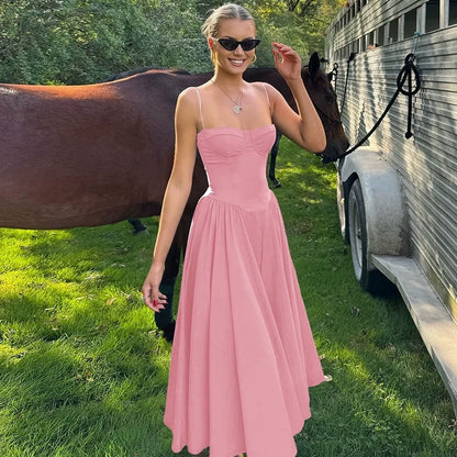 Kadence Square Neck Maxi Dress
