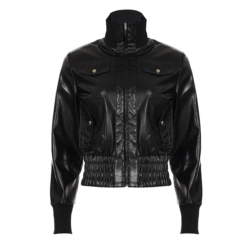 Liv Patchwork Moto Jacket