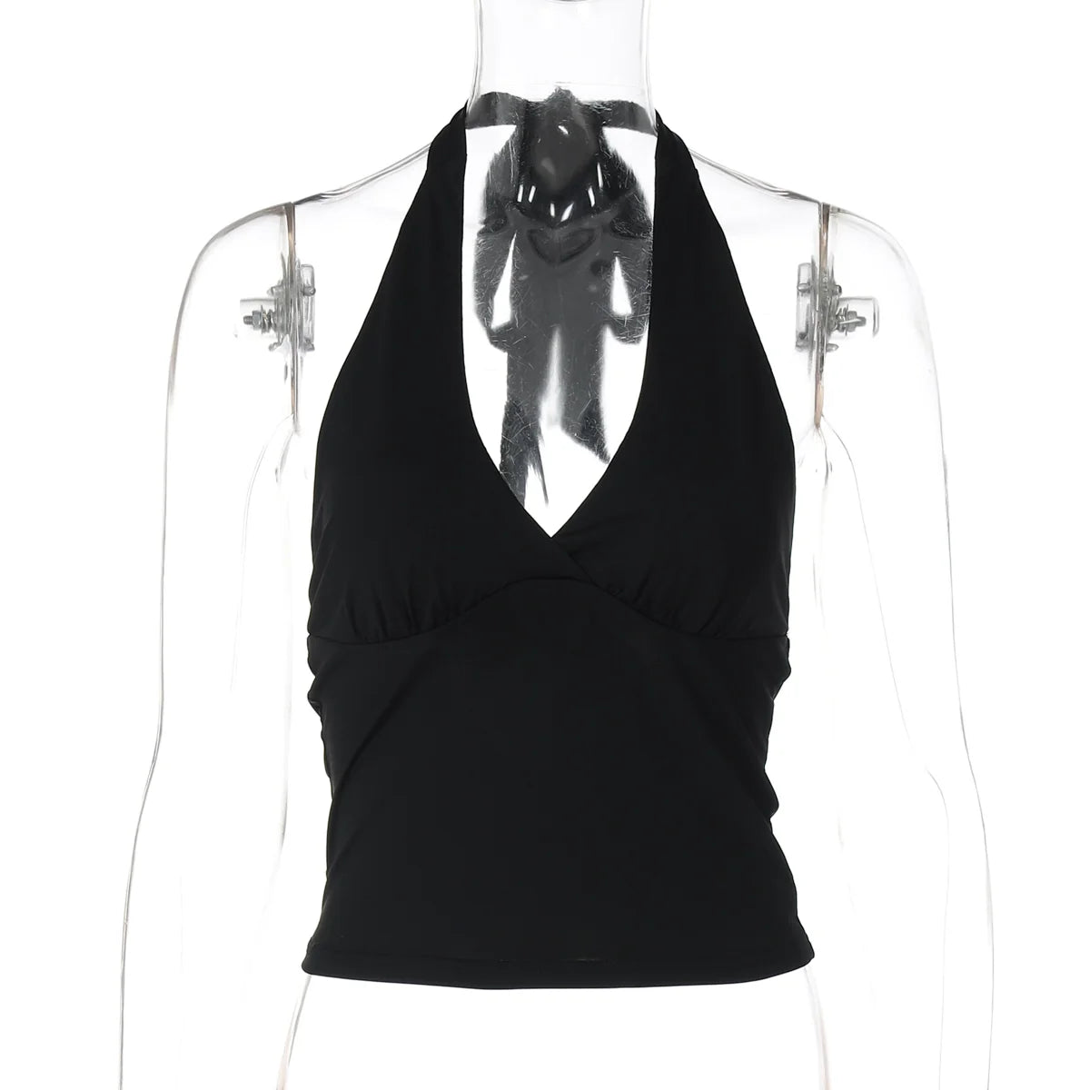 Shirley Halter Backless Top