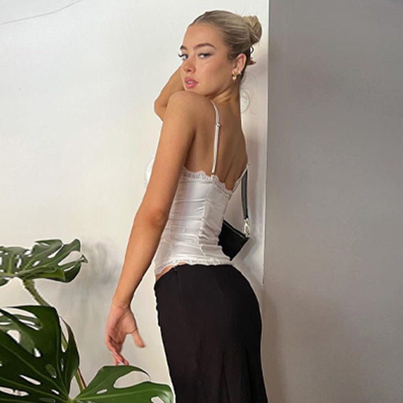 Josie Lace Trim Top