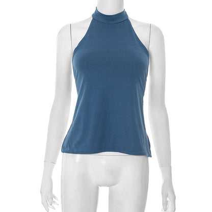 Gwyneth Backless Halter Top
