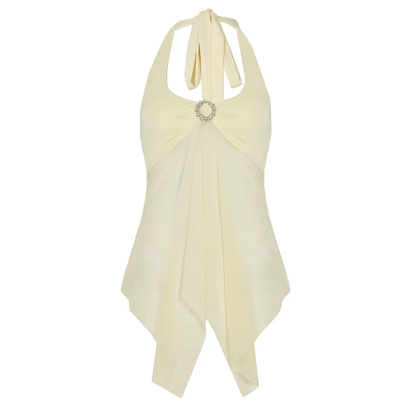 Nava Cropped Mesh Vest