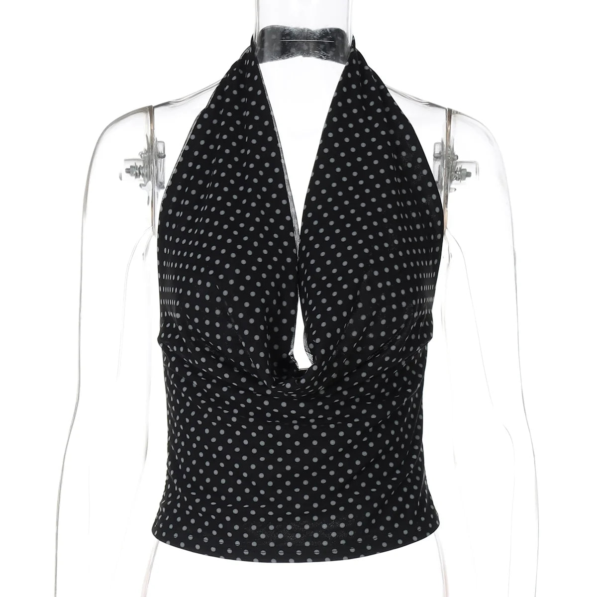 Tatum Polka Dot Halter Top