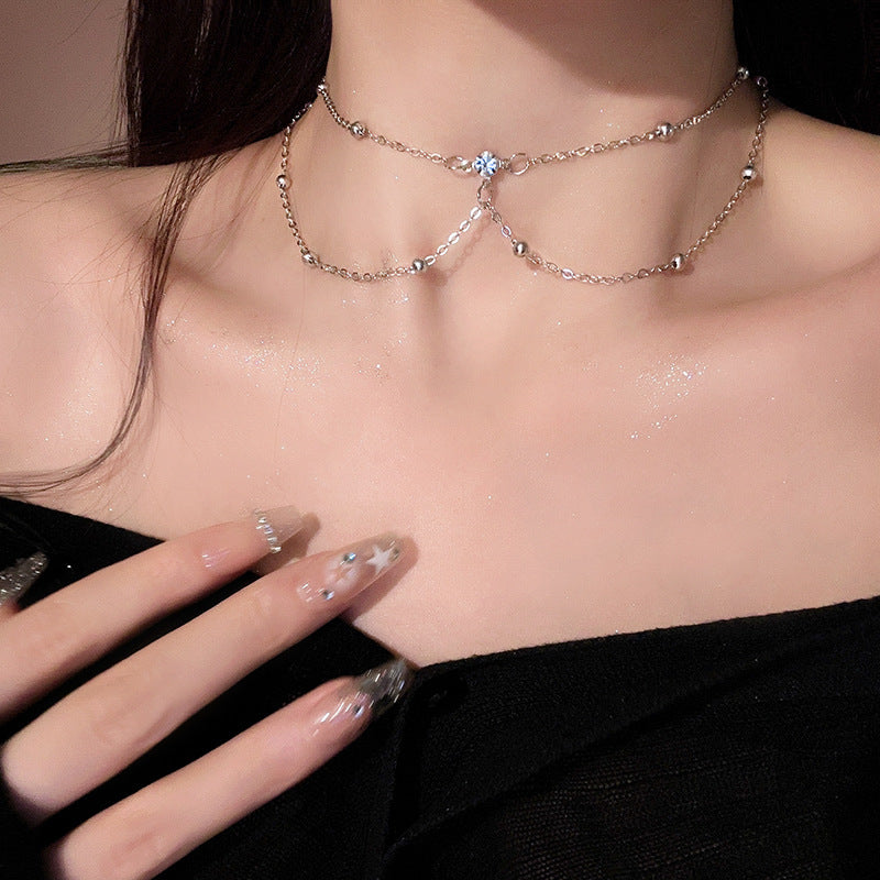 Sexy Thin Chain Sparkling Rhinestone Body Chain