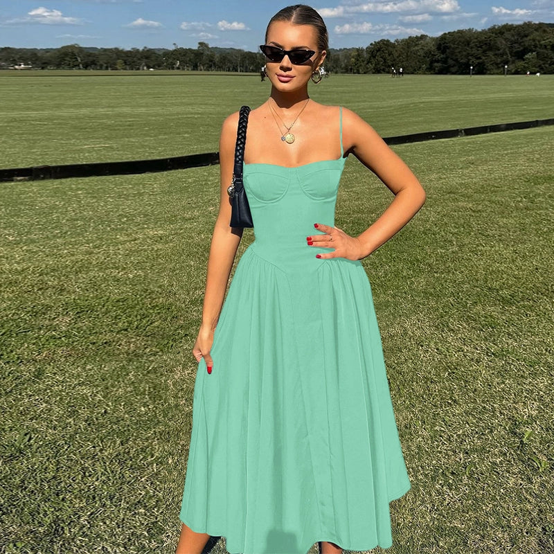 Kadence Square Neck Maxi Dress