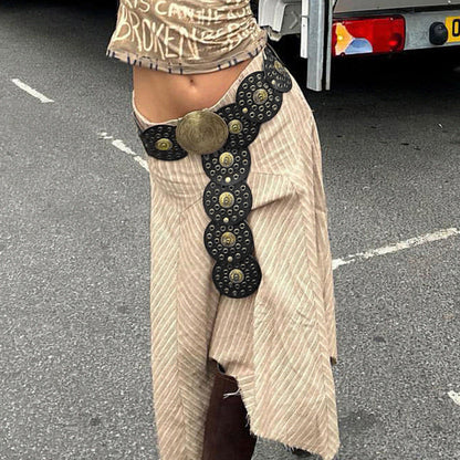 Retro Leather Belt