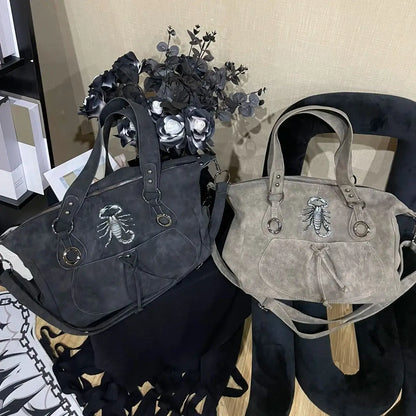 Cool Women Shoulder Bags Y2K Bag Luxury Leather Crossbody Bag Solid Color Messenger Bag Purse Hobos Handbags bolsa