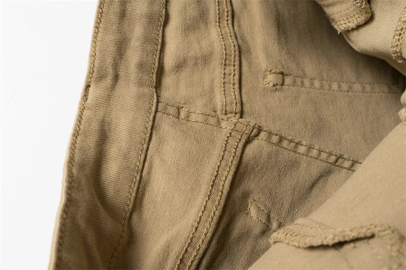 Vintage Women's Denim Shorts Hight Waisted Pockets Khaki Y2k Casual Jeans Cargo Pants Gothic Black Short Jeans Summer New