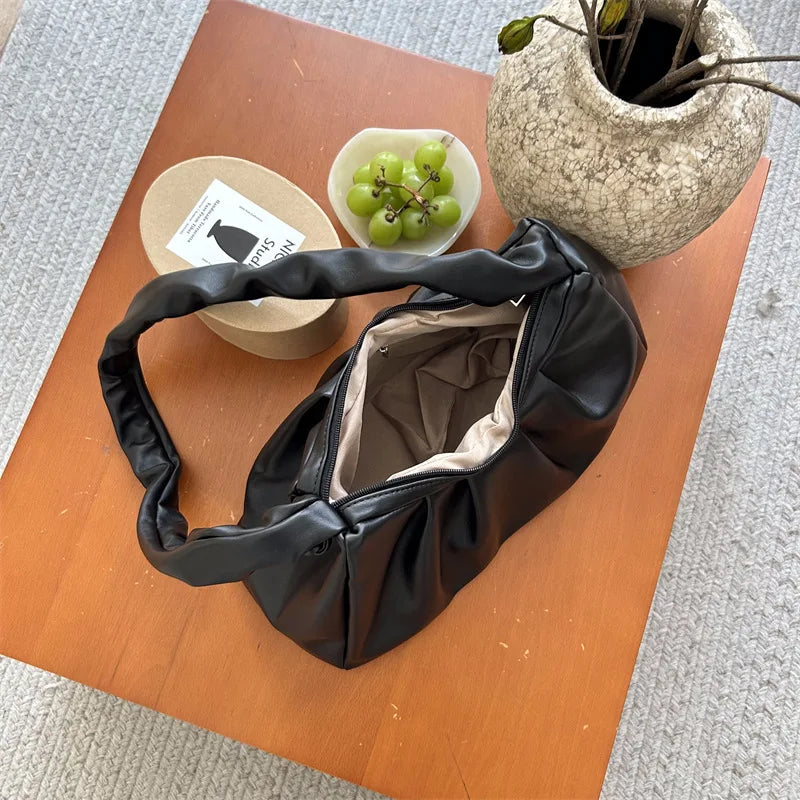 Trendy Design Handbags and Purses Tote Women Shoulder Crossbody Bags New Soft Vegan Leather Ladies Messenger Clutches Bag