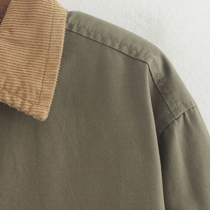 Casual Panelled Pockets Jackets Women Casual Patchwork Lapel Long Sleeves Single Breasted Coat Autumn Lady Loose Outfits