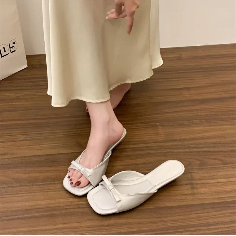 Summer Women Casual Open Toe Slippers Fashion Comfort Wedges Heel Beach Vacation Slides Shoes