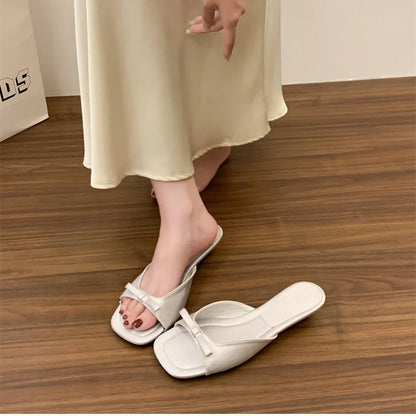 Summer Women Casual Open Toe Slippers Fashion Comfort Wedges Heel Beach Vacation Slides Shoes