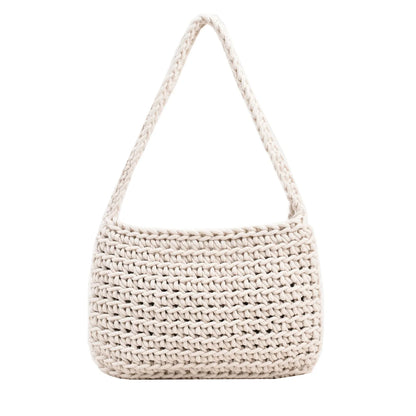 Fashion Versatile Shoulder Bag for Women Handmade Woven Women's Bag with Large Capacity Underarm Bag for Women