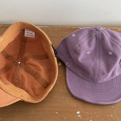Japanese Retro Soft Brim Yuppie Men's Hat Summer Outdoor Leisure Sun Protection Street Trend Versatile Baseball Caps for Women