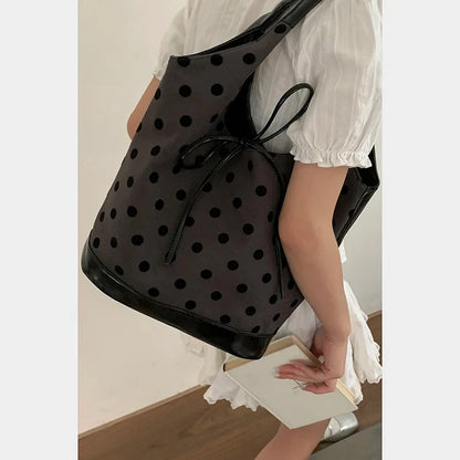 Korean Niche Design Tote Bags for Women Fashion Canvas Shoulder Versatile Underarm Bag