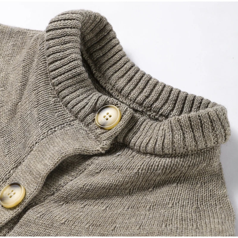 Chic Knitted Cape Cardigan Women Casual Solid Single-Breasted O-neck Sweaters Female Autumn Loose Versatile Simple Knitwear