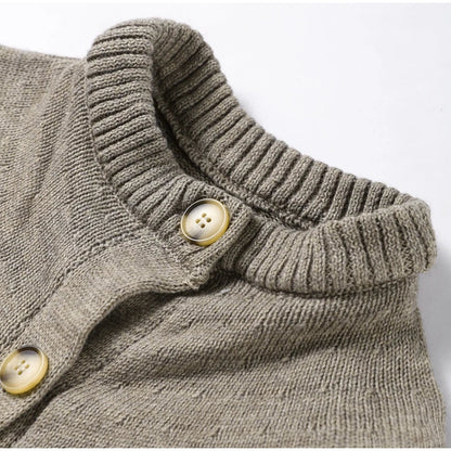 Chic Knitted Cape Cardigan Women Casual Solid Single-Breasted O-neck Sweaters Female Autumn Loose Versatile Simple Knitwear