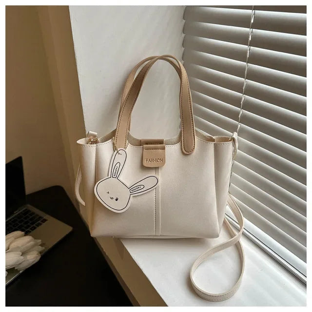 New Streetwear Fashion Vintage Handbags Office Lady Chic Elegant Shoulder Bag Casual Soft Leathers Women Crossbody Bags Y2k