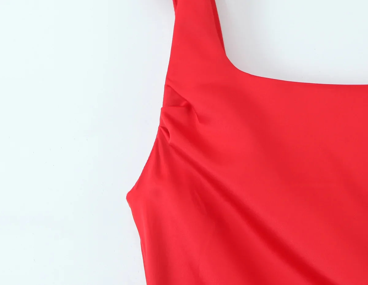 Sexy Sling Long Fishtail Dress For Women Lace Up Back Bodycon Club Elegant Evening Party Dresses