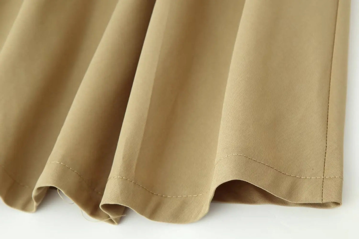 Retro Chic Women's Patchwork Dress Round Neck Sleeveless Belt Pleated Maxi Dress New Fashion Summer Holiday Dress