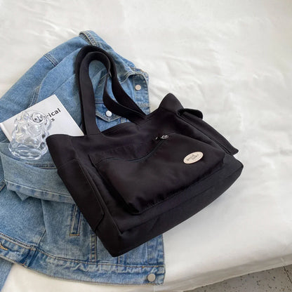 Korean Casual Tote High Quality Female Shoulder Solid Color Bags Large Capacity Ladies Handbags Women Fanny Pack
