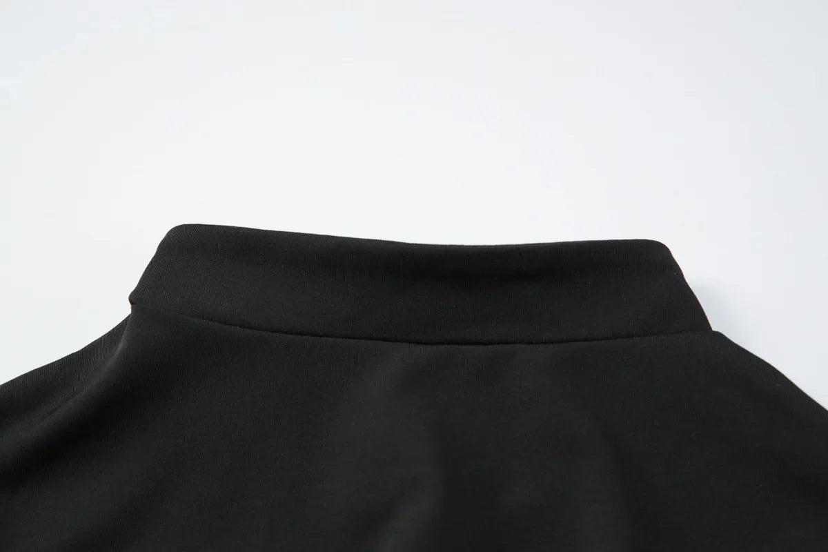 Club Dress for Women Spring New Sexy Slimming Low Cut Short Sleeve Party Dress