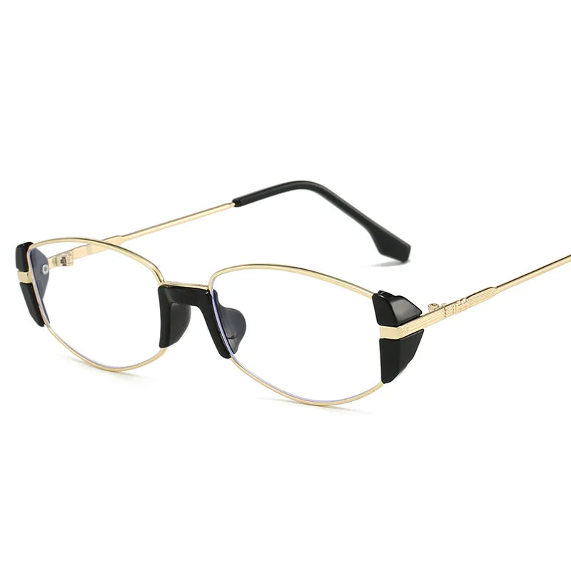 Trendy Small Square Women's Sunglasses Metal Frame Sun Glasses Vintage Shades UV400 Eyewear Narrow Eyeglasses Driver Goggle