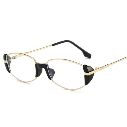 Trendy Small Square Women's Sunglasses Metal Frame Sun Glasses Vintage Shades UV400 Eyewear Narrow Eyeglasses Driver Goggle