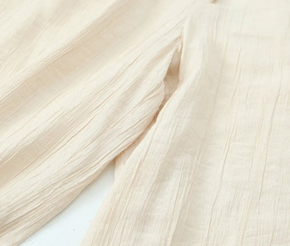Drawstring Elastic Waist Wide Leg Summer Women Pants Beige Casual Loose Female Long Pantalones 2025 5 Colors Pants