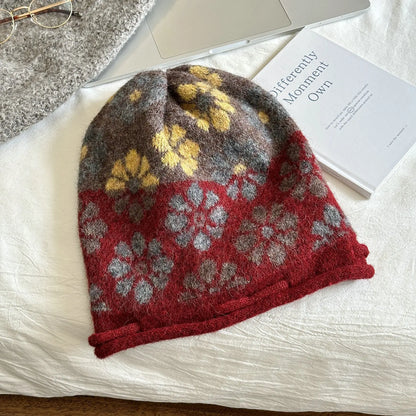 Knitted Beanies Cap For Men&Women Winter Warm Unisex Hooded Hat Neck Collar Scarf Cap Ski Beanie Cold Hats Balaclava Caps Bonnet