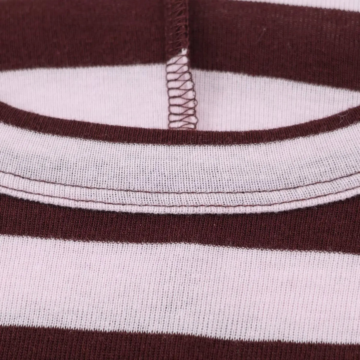 Women's Spring Fashion Versatile Round Neck Striped Short Pullover Top Female Elegant High Street Casual Long Sleeve Top