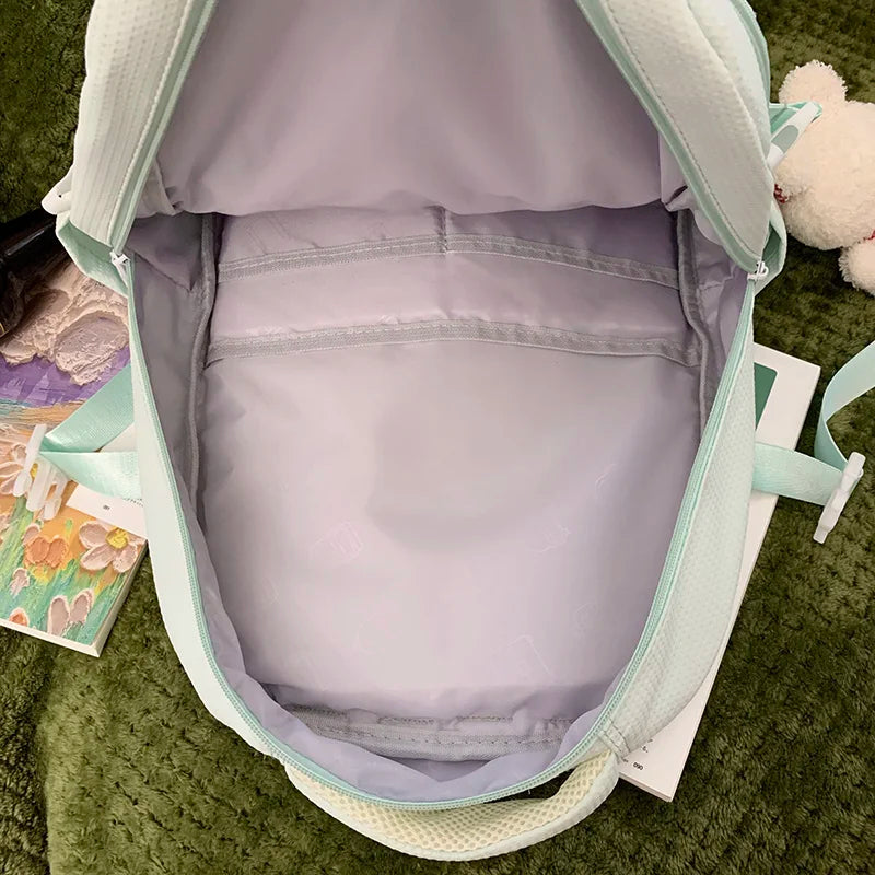 New Multi-pocket Women Backpack High Quality Youth Waterproof Backpacks for Teenage Girls Boys Laptop School Bag Bagpack