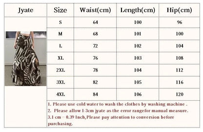 Bohemian Vacation Versatile Zebra Asymmetric Print Long Skirt With Slit A-lineretro Streetwear Women Summer Skirt 2024 New