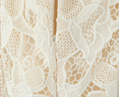 Black Beige Lace Sling Mini Dress Women Summer Club Party Sexy Robe