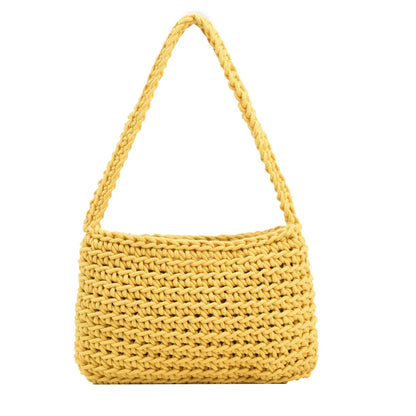 Fashion Versatile Shoulder Bag for Women Handmade Woven Women's Bag with Large Capacity Underarm Bag for Women