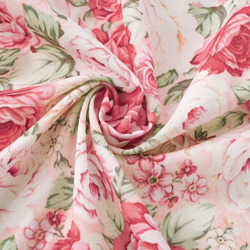 Flower Printed Strap Dress 2025 Spring New Fashion Elegant Sleeveless V Neck High Slit Ruffles Vestidos Beach Vacation Robe
