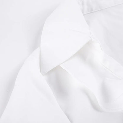 Ruffles Bandage Blouses Sexy Long Sleeve Slim Fit Casual Women Shirts Elegant Designed All-matched White Autumn Blouses