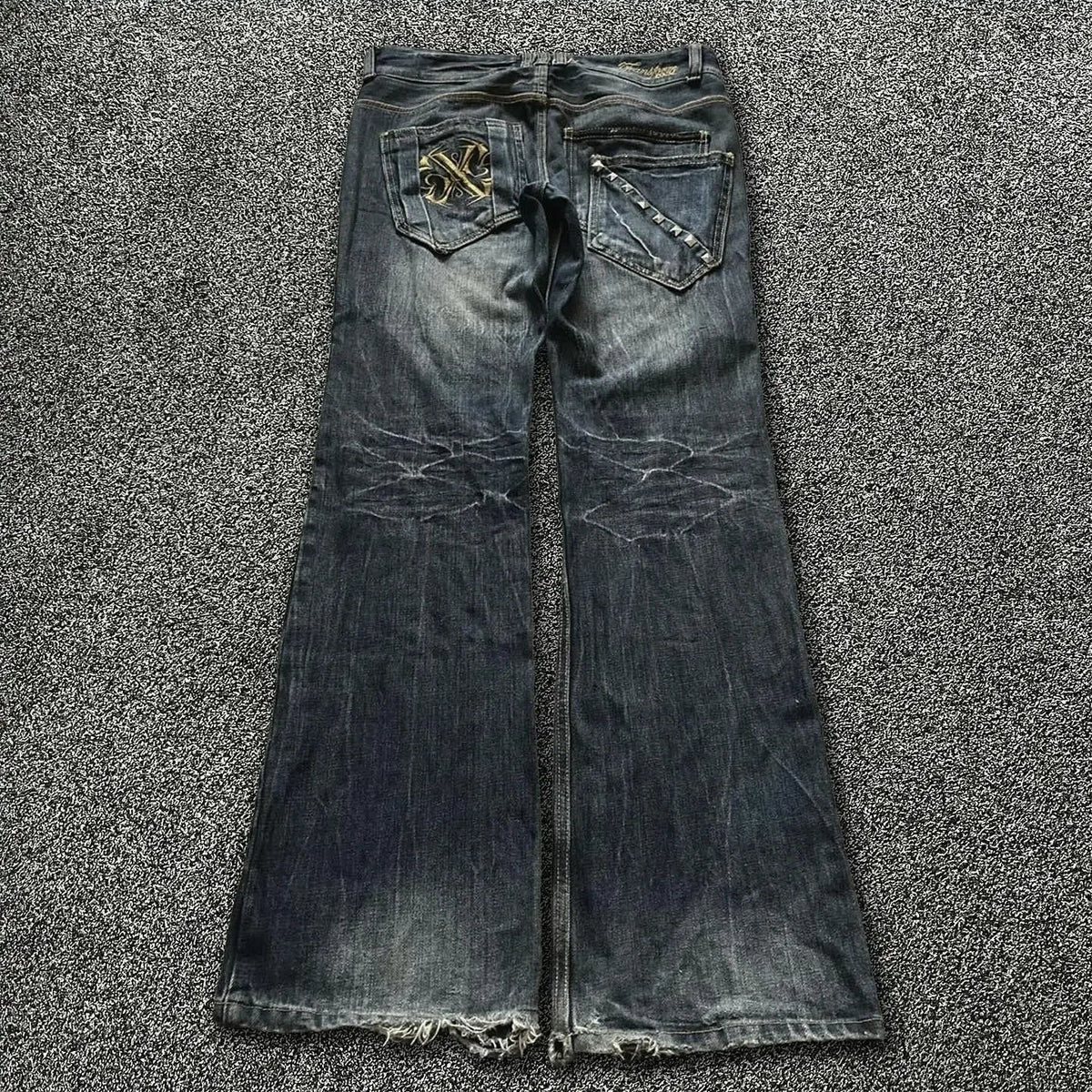 New High Waist Washed Slim Jeans Y2K Women Classic Fashion Street Straight Pant Trendy Retro Harajuku Simple Design Flared Jeans
