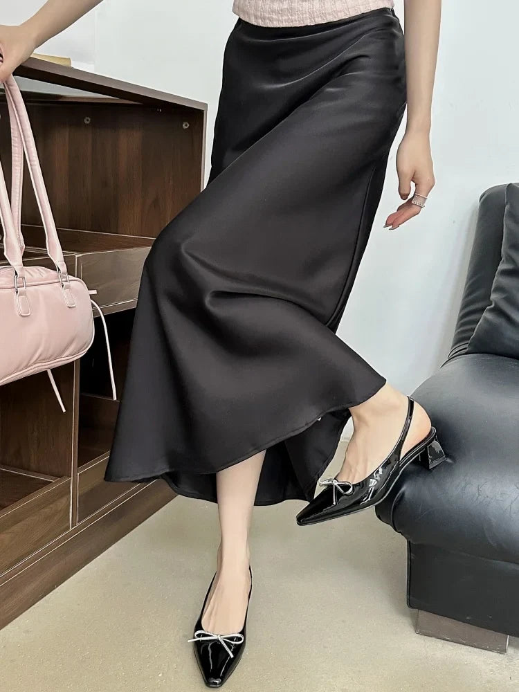 Women's Shoes Silver Block Heels Closed Toe Sandals Shallow Mouth 2025 Summer Chunky Bow Open Retro Pointed Girls New Butterfly-