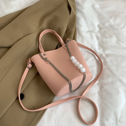 2 Sets Bucket Tote Bags PU Leather Shoulder Crossbody Bags For Women Fashion Large Travel Bag Designer Luxury Lady Underarm Bag