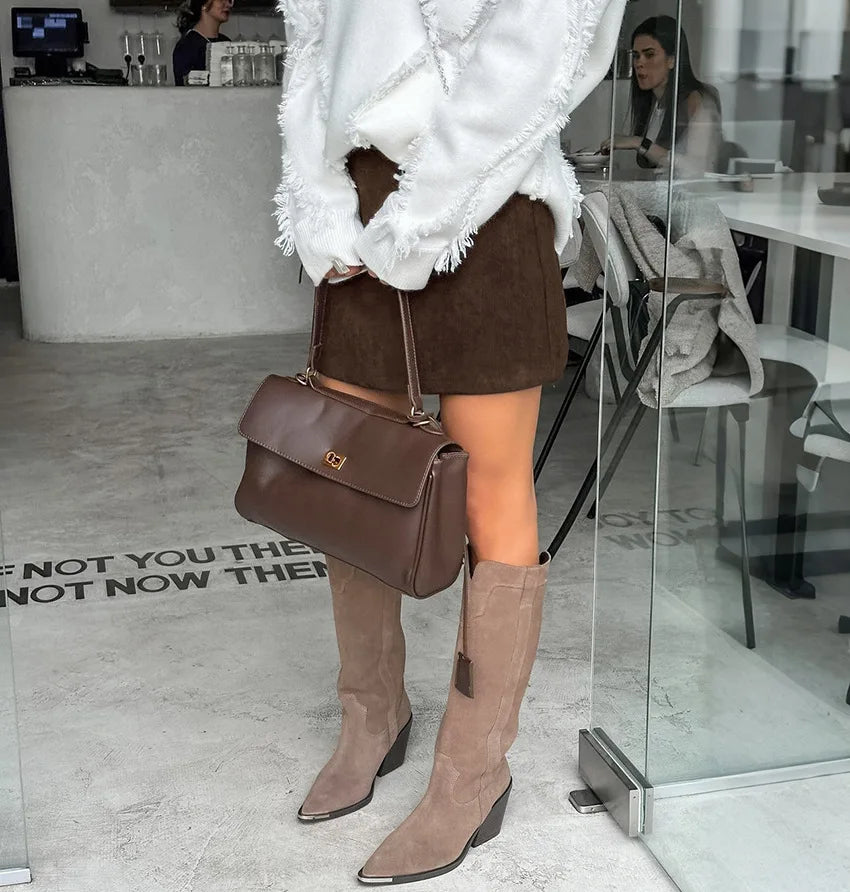 Corduroy Half length Skirt for Women, High Waist Commuter Versatile, Slim Look, A-line Hip Wrapping Skirt