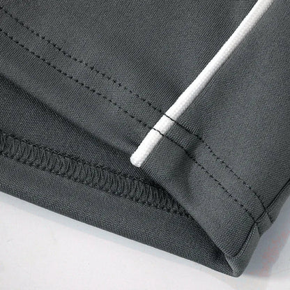 Casual Patchwork Women Two Piece Short Sets 2025 Spring Fashion Sporty Fitness Outfit Long Sleeve Cropped Jacket and Mini Shorts
